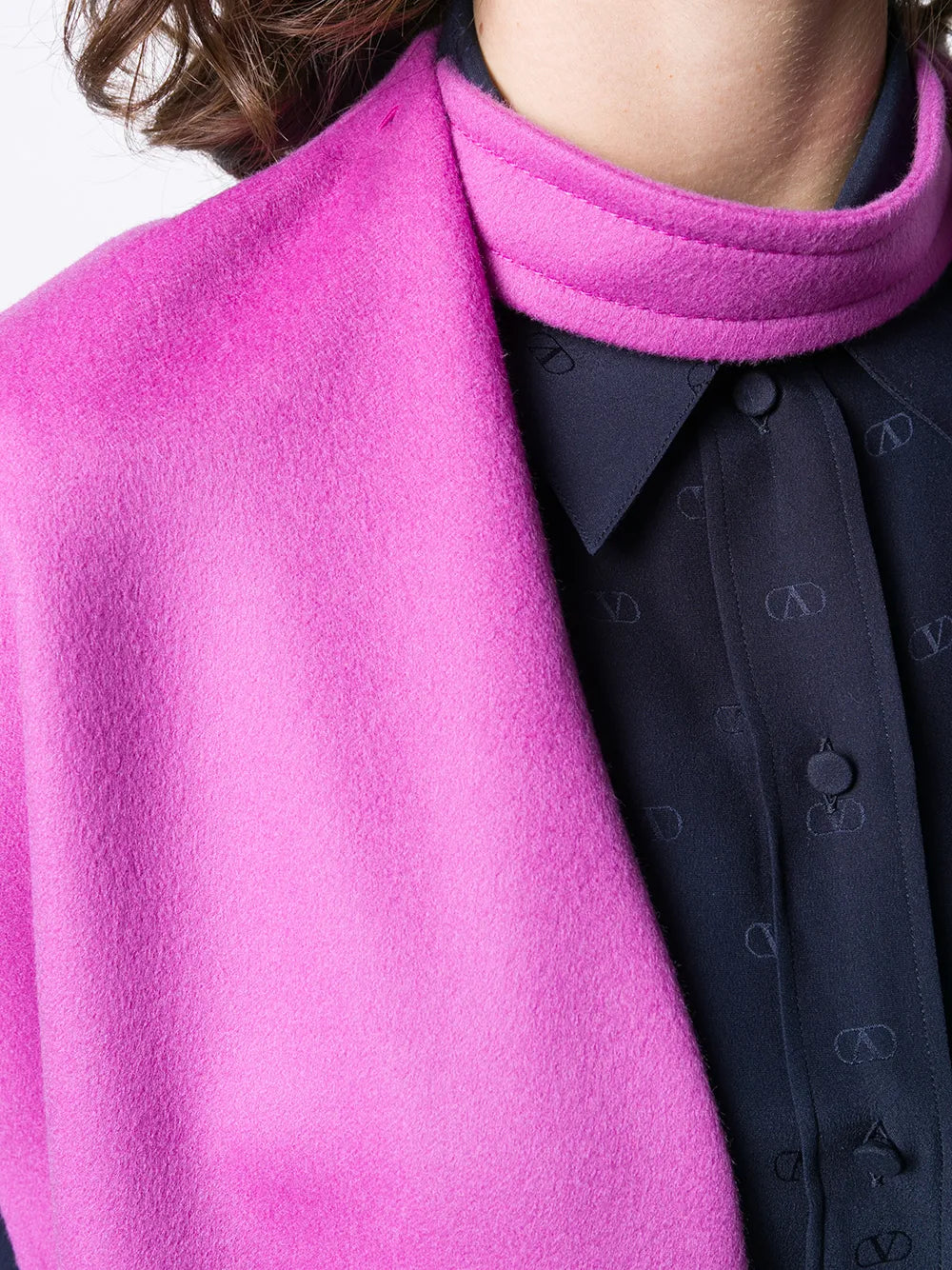Valentino Garavani Detachable Neck Strap Cape