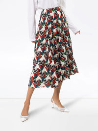 Valentino Garavani X Undercover Lovers Print Pleated Skirt
