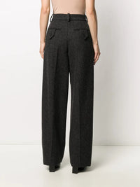 Valentino Garavani Tailored Herringbone Trousers