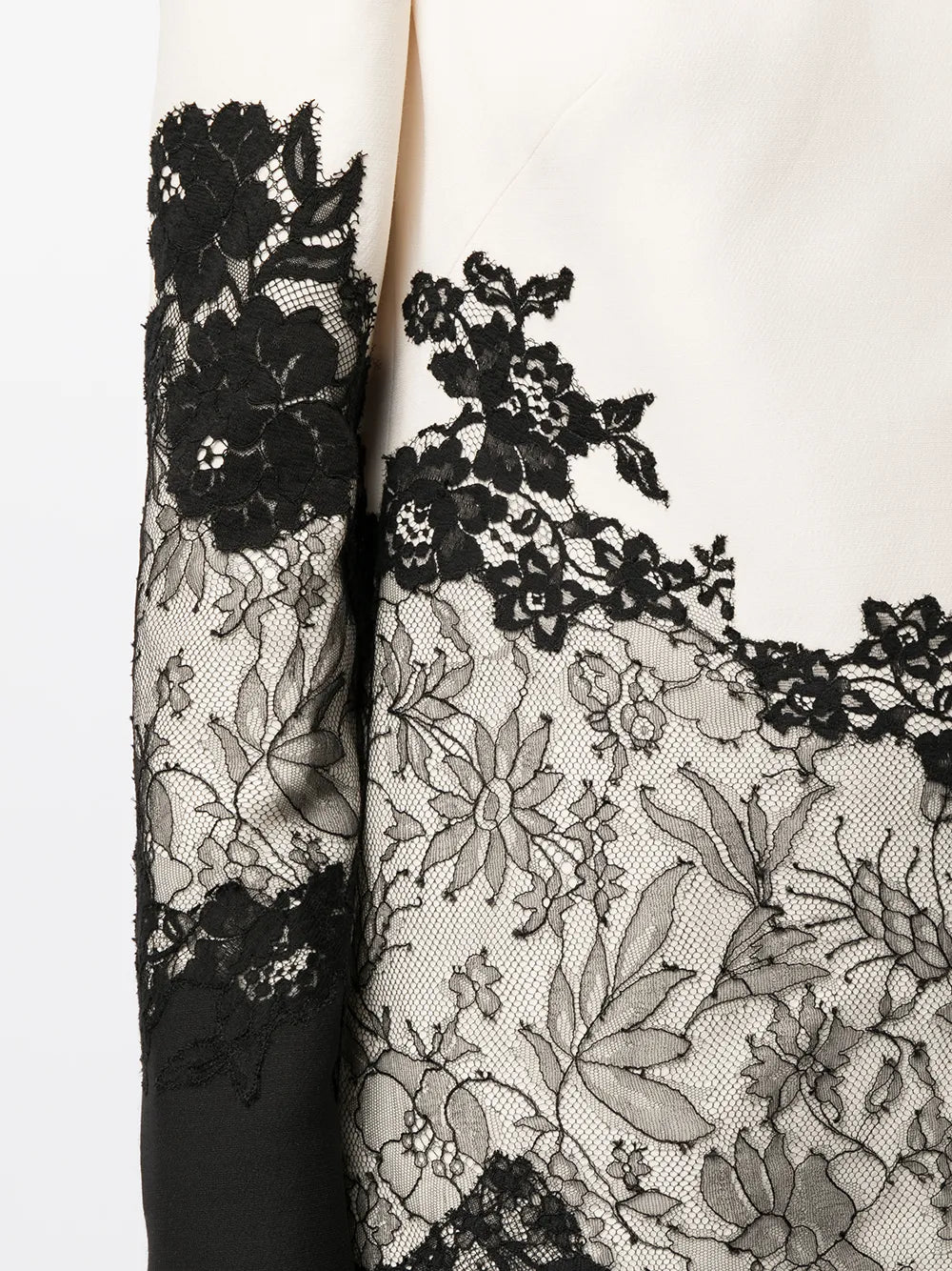 Valentino Garavani Lace-Embellished Shift Dress
