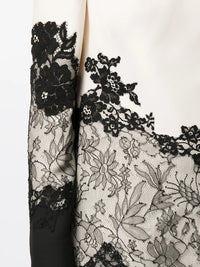 Valentino Garavani Lace-Embellished Shift Dress