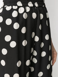 Valentino Garavani Polka-Dot Straight-Leg Trousers