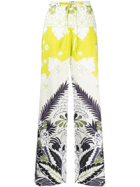 Valentino Garavani Floral-Print Trousers