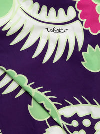 Valentino Printed Wide-Leg Trousers