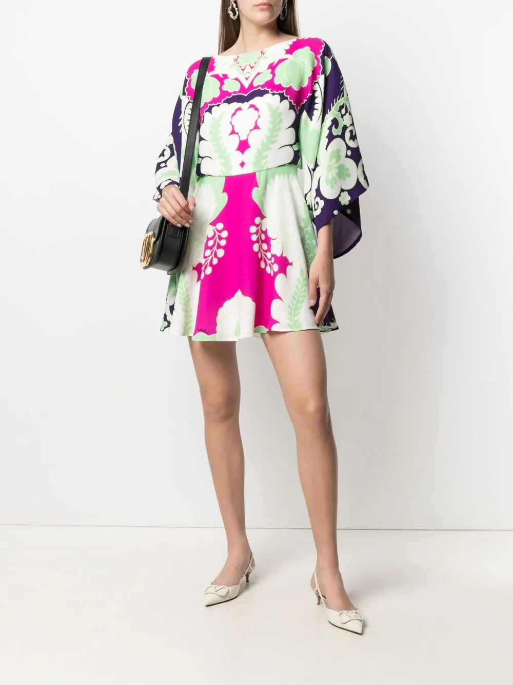 Valentino Garavani World Arazzo-Print Mini Dress
