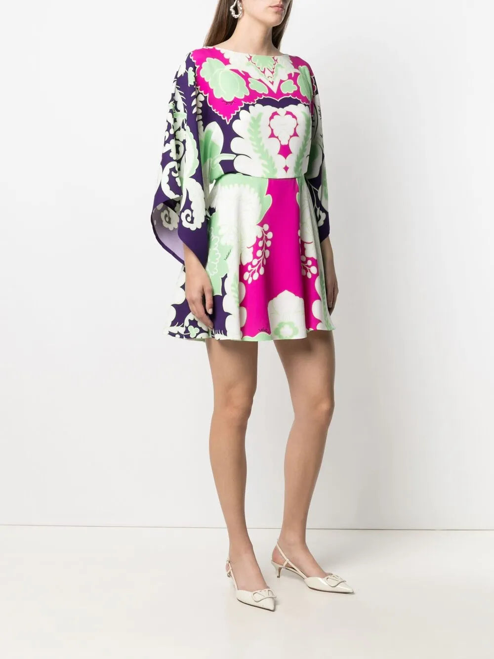 Valentino Garavani World Arazzo-Print Mini Dress