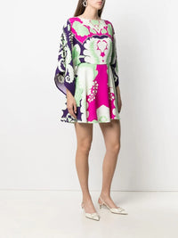 Valentino Garavani World Arazzo-Print Mini Dress