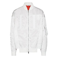 Valentino Garavani Panelled Zip-Front Bomber Jacket