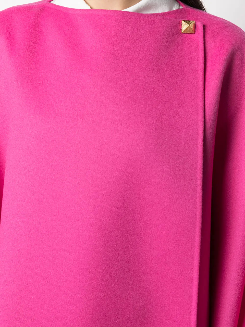 Valentino Garavani Draped Button Cape