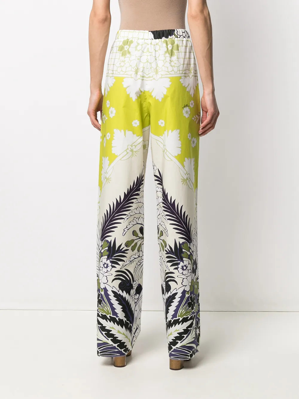 Valentino Garavani Floral-Print Trousers