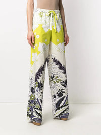Valentino Garavani Floral-Print Trousers