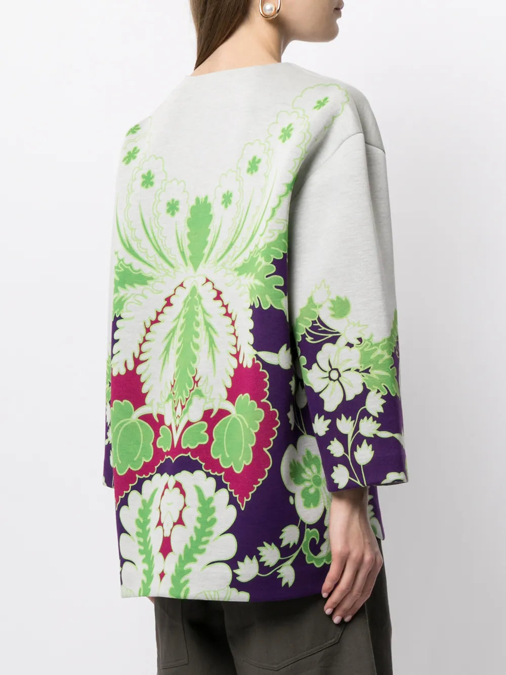 Valentino Garavani Vltn Floral-Print Sweatshirt