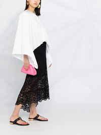 Valentino Garavani Pleated Bell-Sleeves Top