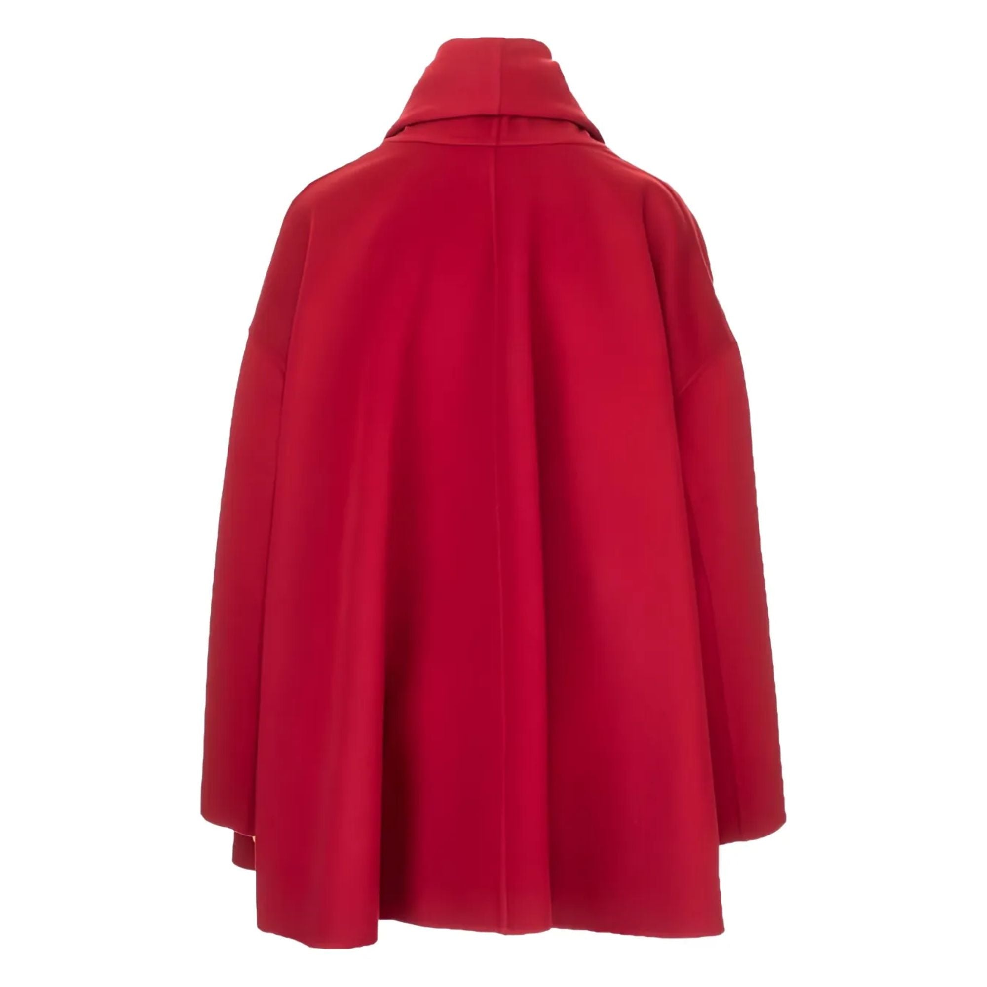 Valentino Garavani Ribbon-Detail Cape Coat