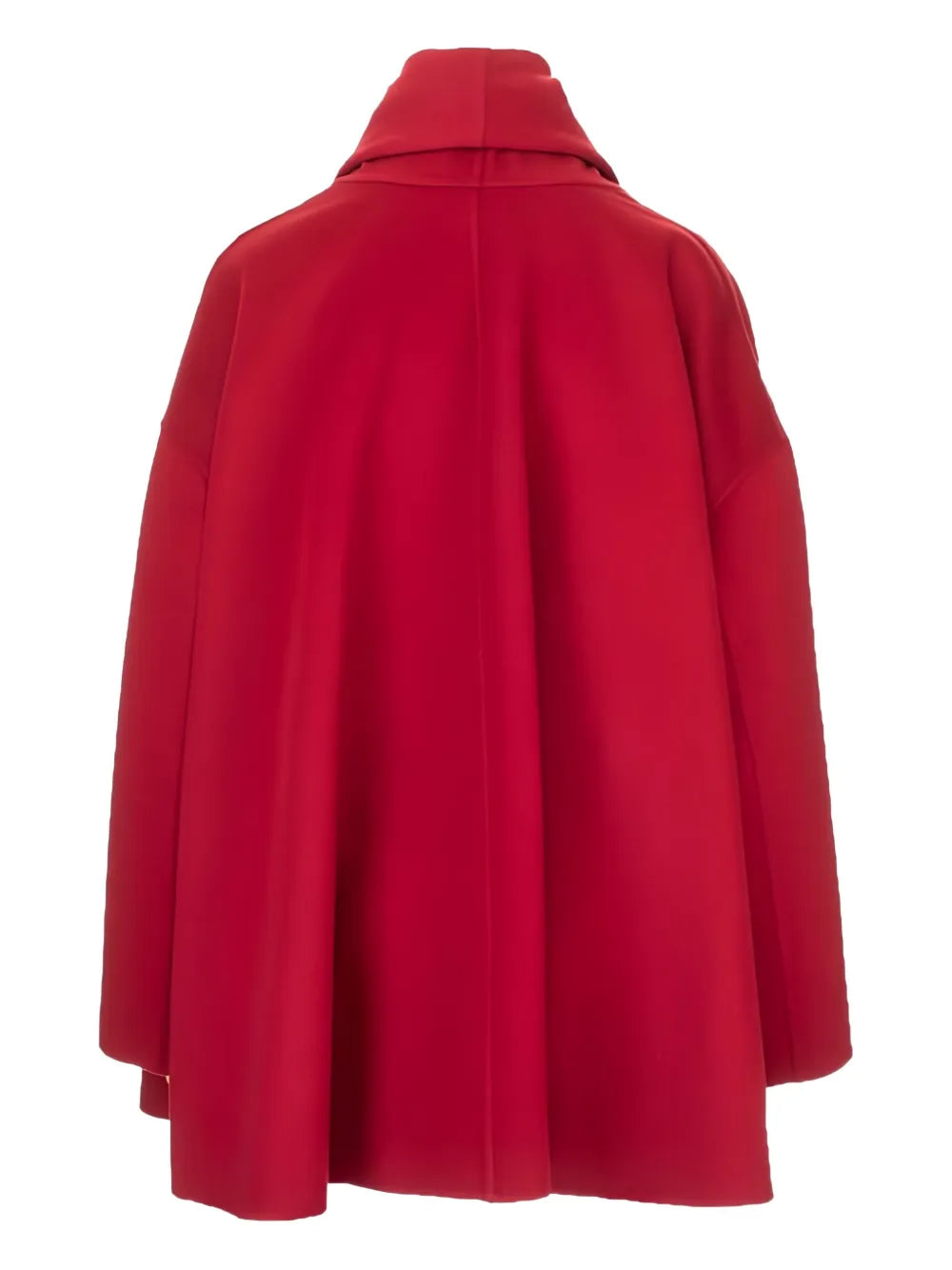 Valentino Garavani Ribbon-Detail Cape Coat