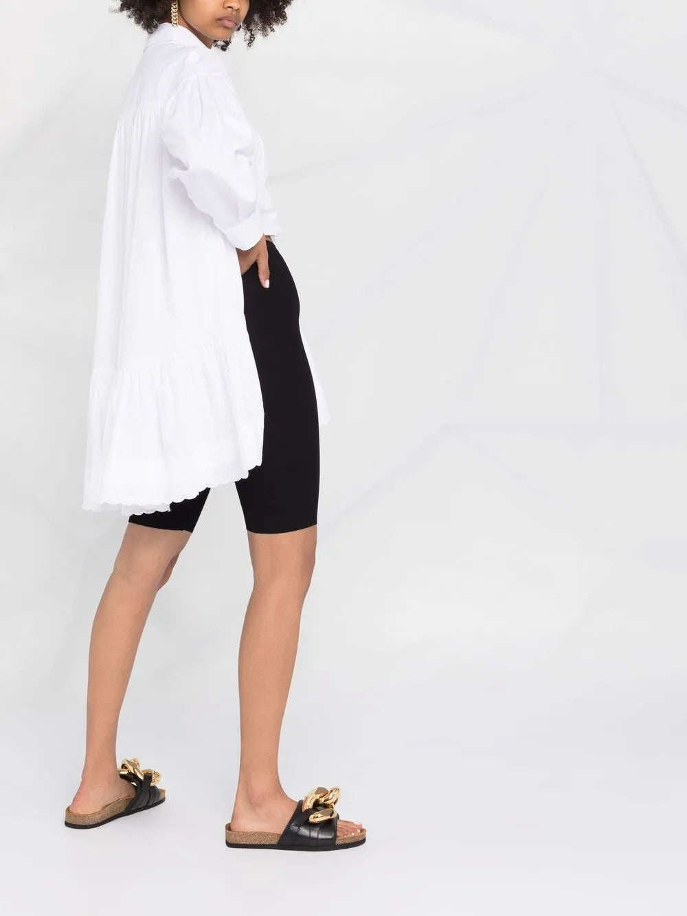 Valentino Garavani Logo-Embroidered Cycling Shorts
