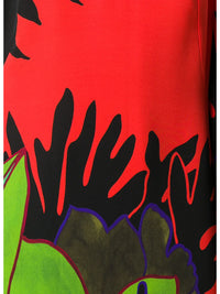 Valentino Garavani Monkey Forest Print Midi Dress