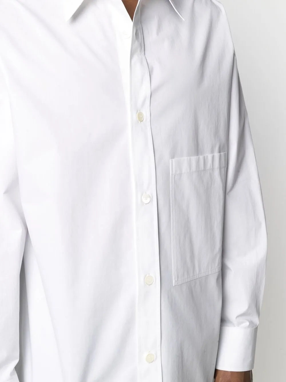 Valentino Garavani Chest-Pocket Cotton Shirt