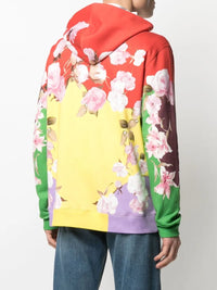 Valentino Garavani Rose-Print Hoodie