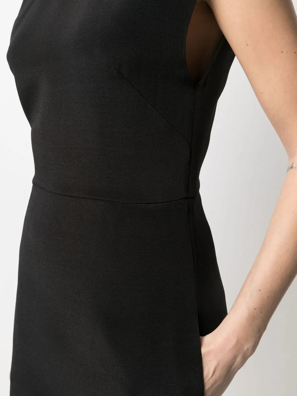 Valentino Garavani Round Neck Sleeveless Playsuit