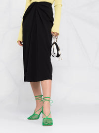 Valentino Garavani Twist-Detail Pencil Skirt