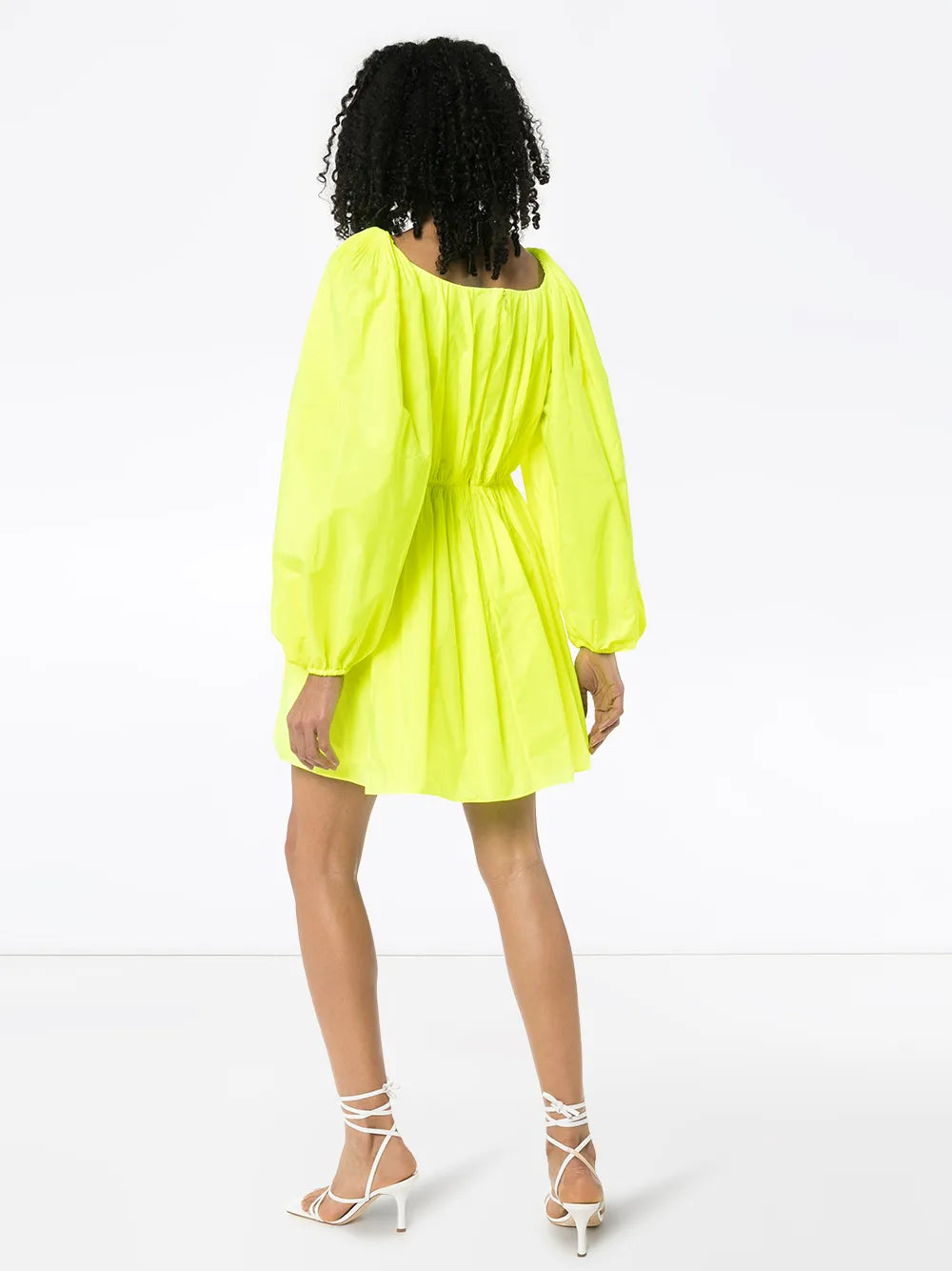 Valentino Garavani Puff Sleeve Mini Dress