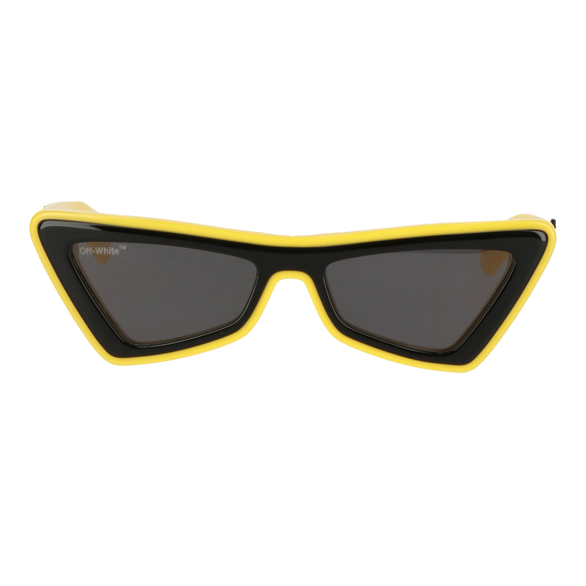 Off White Unisex Yellow/Black Sunglasses
