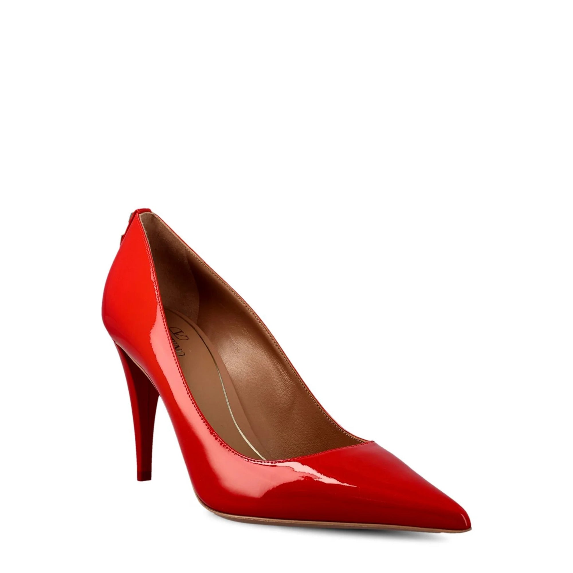 Valentino Garavani Rockstud Patent-Leather Pumps