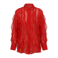 Valentino Adult Women'S Short Dress In 100% Silk Fabric