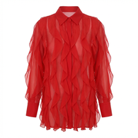 Valentino Adult Women'S Short Dress In 100% Silk Fabric