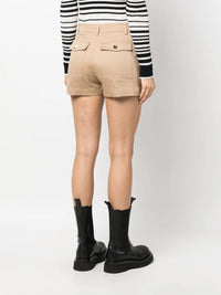 Valentino Garavani Rockstud High-Waisted Shorts