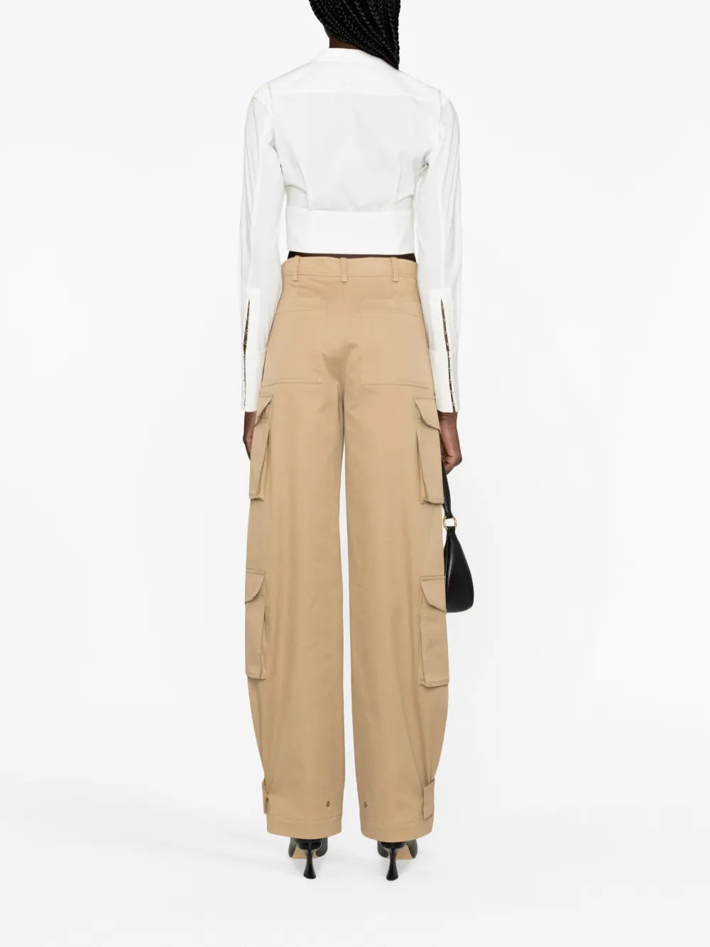 Valentino Garavani High-Waisted Cargo Trousers