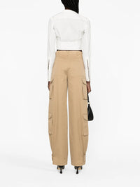 Valentino Garavani High-Waisted Cargo Trousers