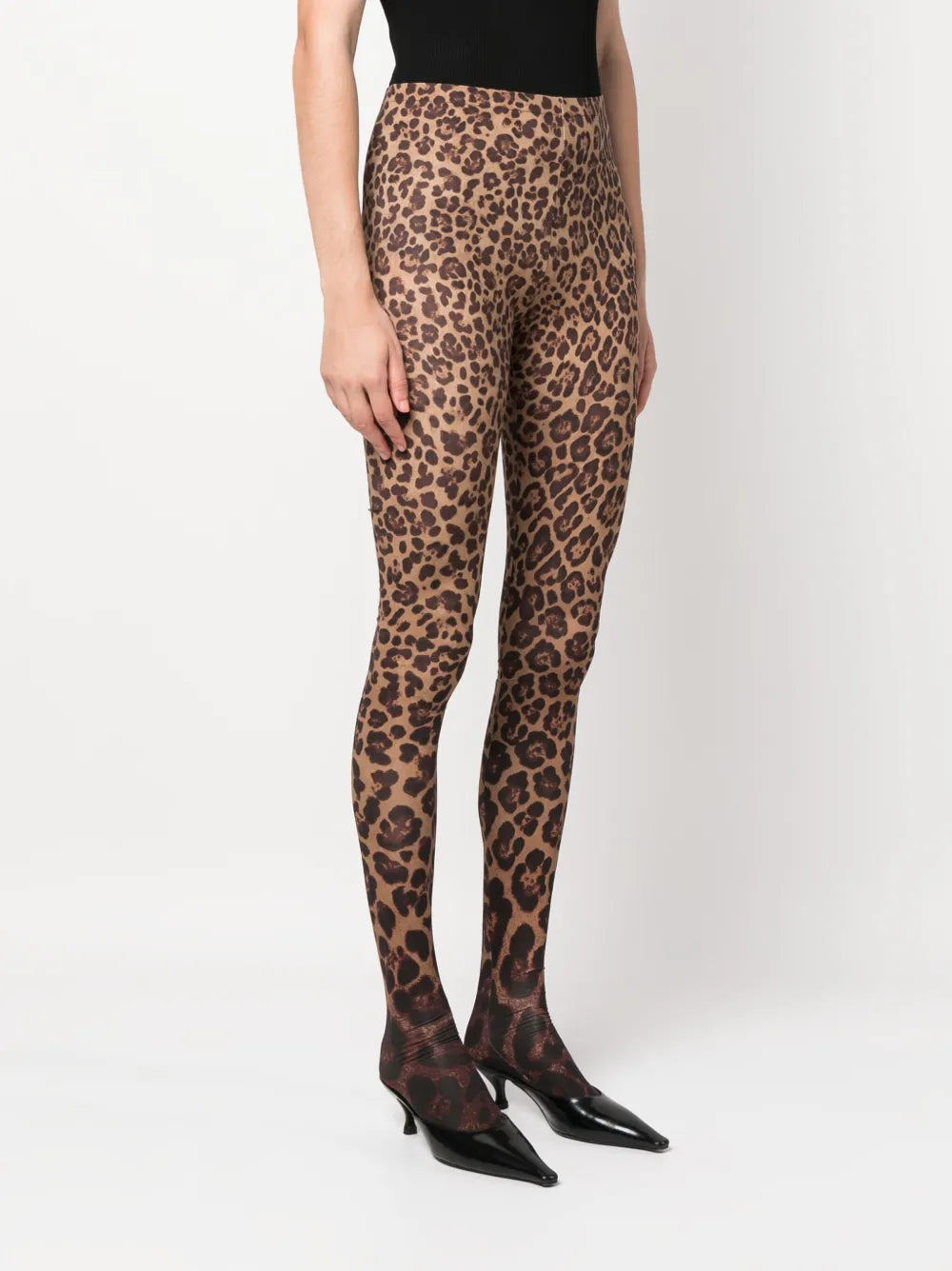 Valentino Garavani Leopard-Print Tights