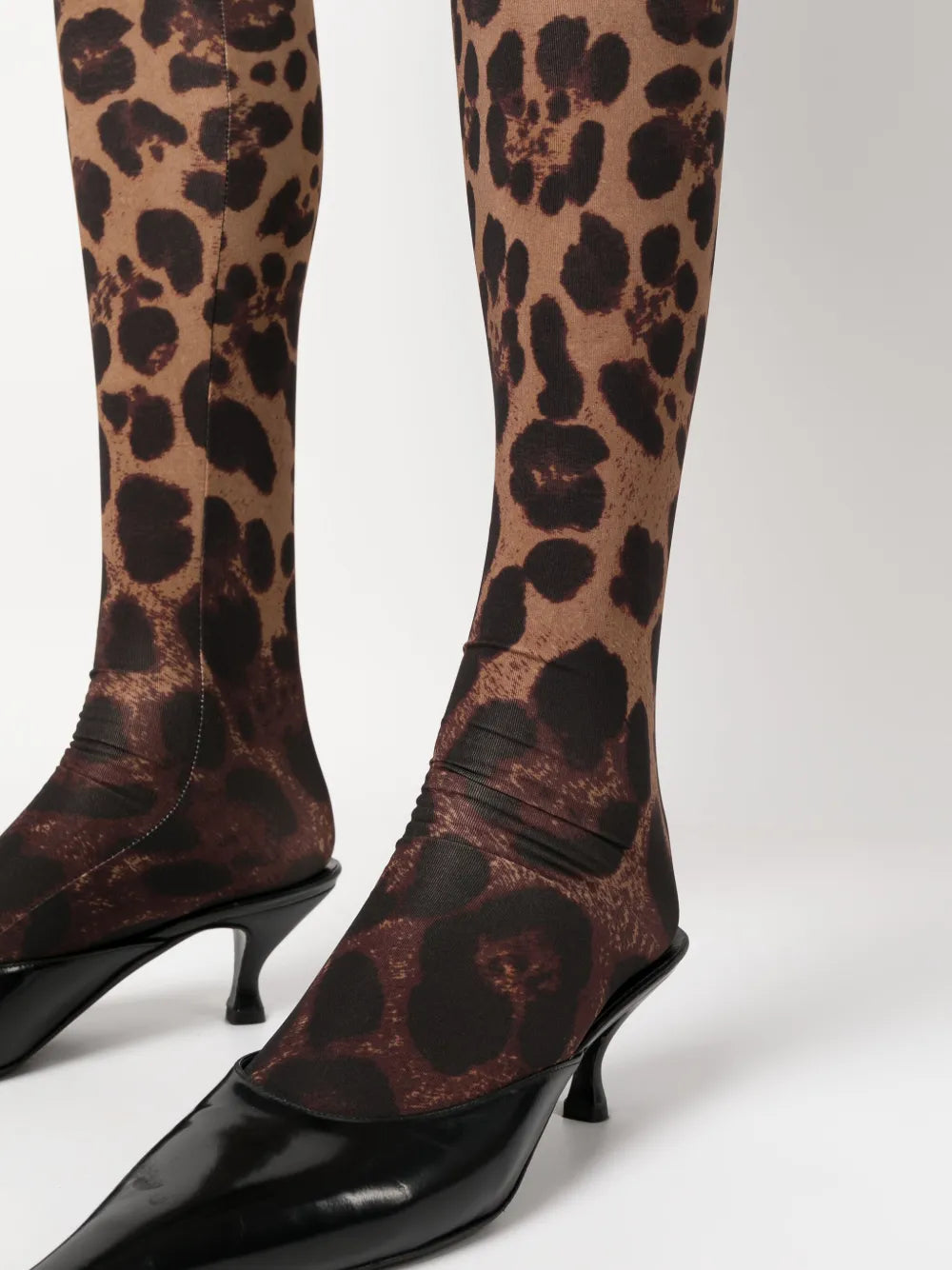 Valentino Garavani Leopard-Print Tights