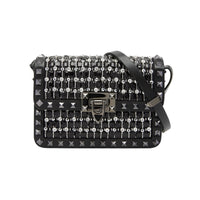 Valentino Garavani Small Rockstud23 Embroidered Shoulder Bag