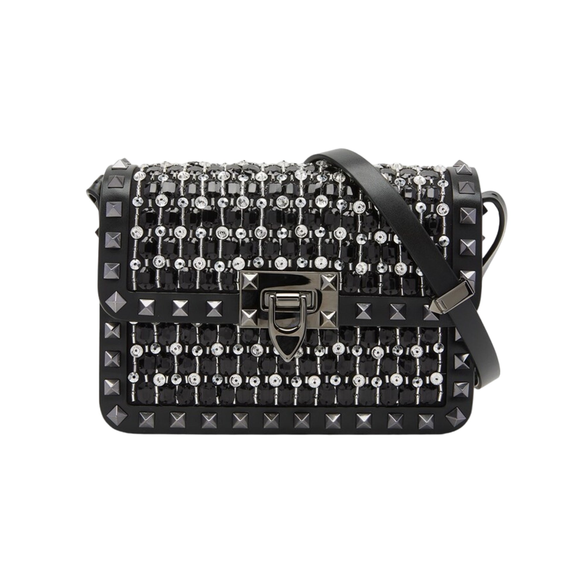 Valentino Garavani Small Rockstud23 Embroidered Shoulder Bag