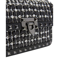 Valentino Garavani Small Rockstud23 Embroidered Shoulder Bag