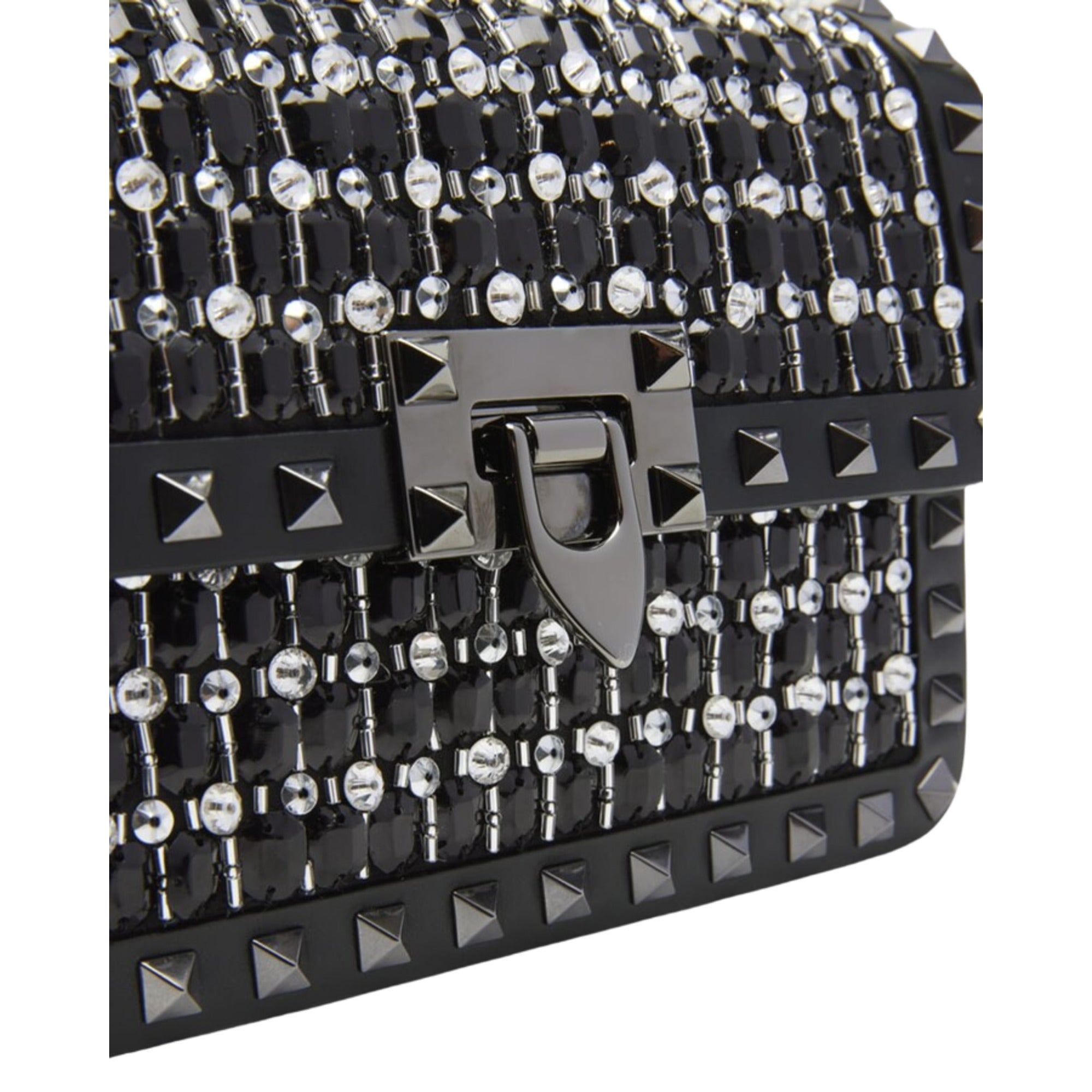 Valentino Garavani Small Rockstud23 Embroidered Shoulder Bag