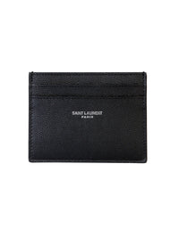 Saint Laurent Men Portacarte In Pelle