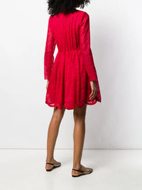 Valentino Garavani Floral Lace Skater Dress