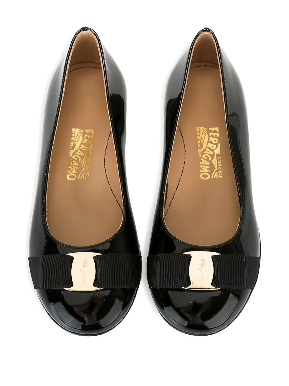 Ferragamo Kids Ballet Shoe