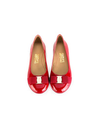 Ferragamo Kids Mini Varina Ballerinas