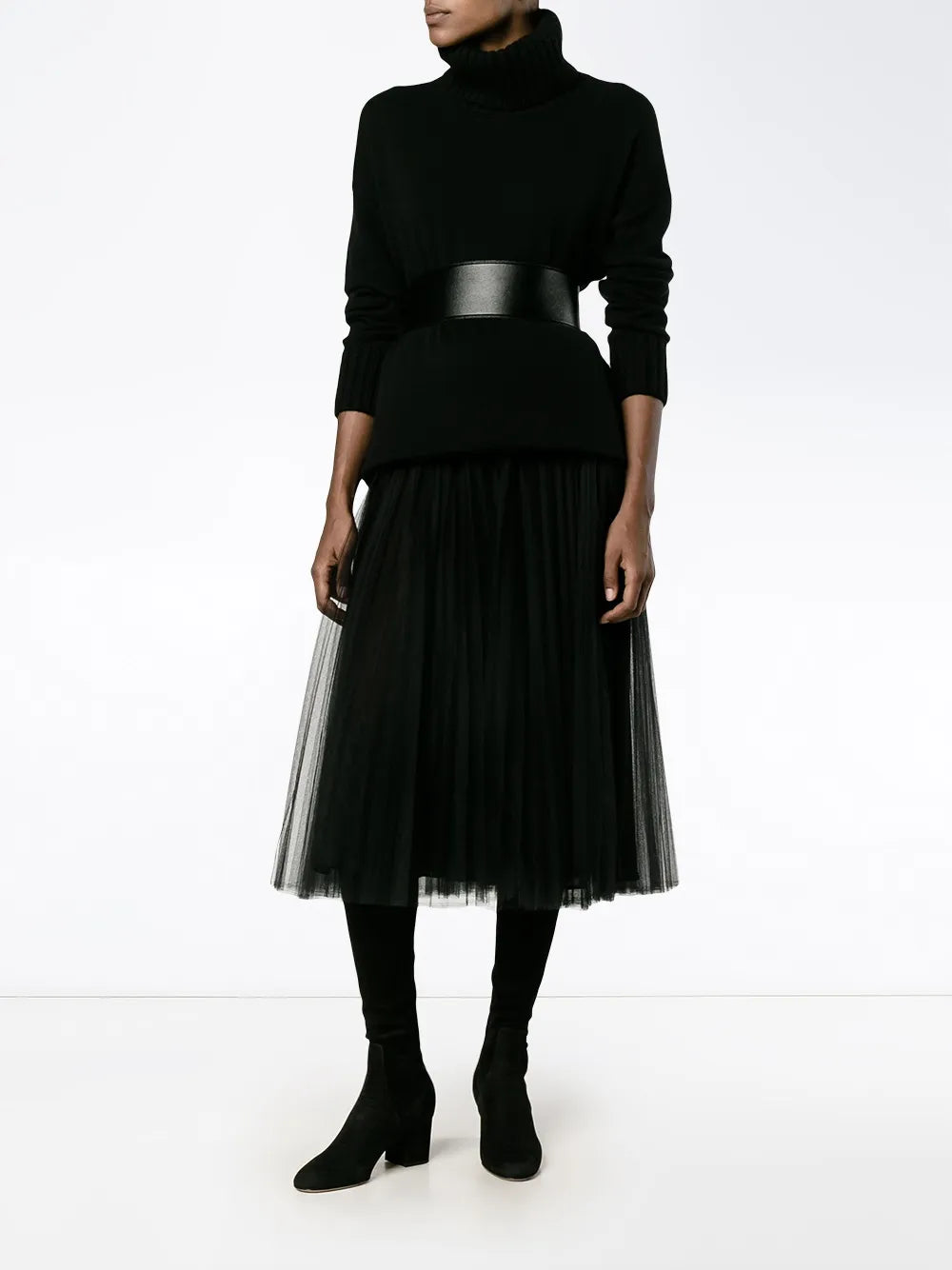 Valentino Garavani A-Line Tulle Skirt
