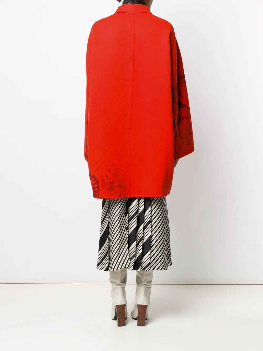 Valentino Garavani X Undercover Lovers Print Oversized Coat