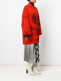 Valentino Garavani X Undercover Lovers Print Oversized Coat