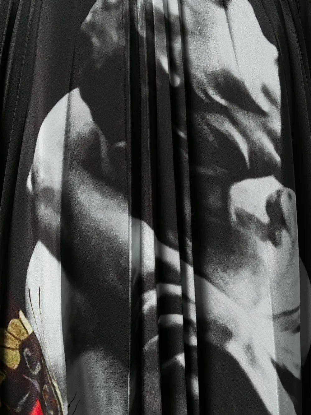 Valentino Garavani X Undercover Print Pleated Skirt