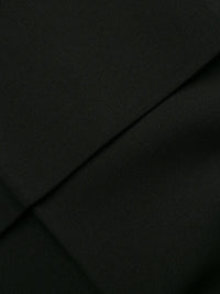 Valentino Garavani Pleated Cropped Trousers 44 Black
