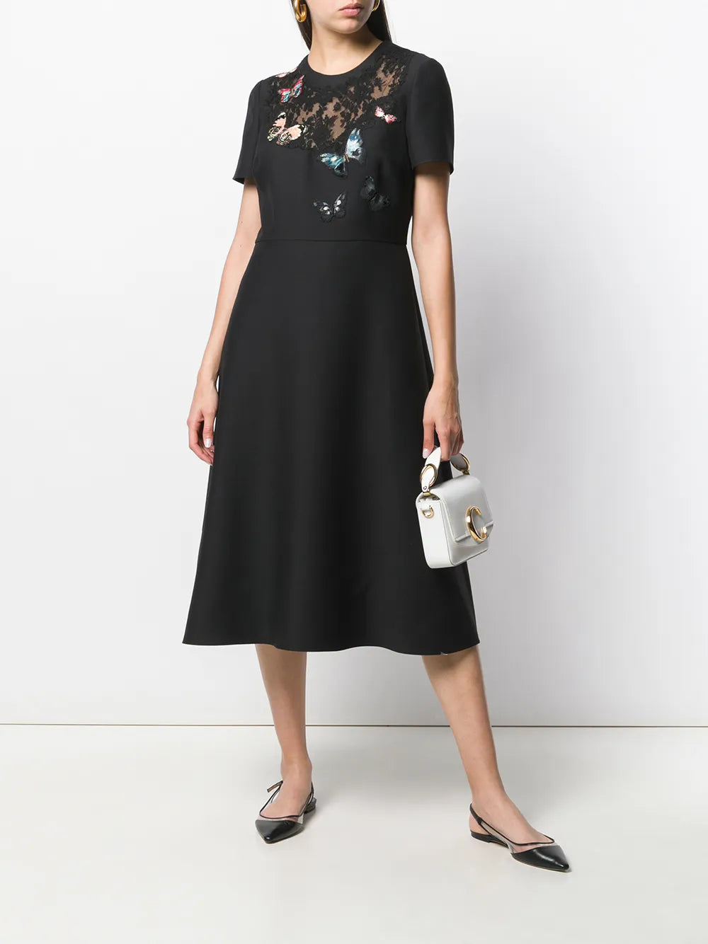 Valentino Garavani Embroidered Crpe Couture Dress Valentino Garavani Embroidered Crpe Couture Dress