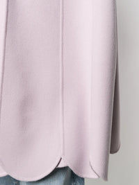 Valentino Garavani Scalloped Hem Cape
